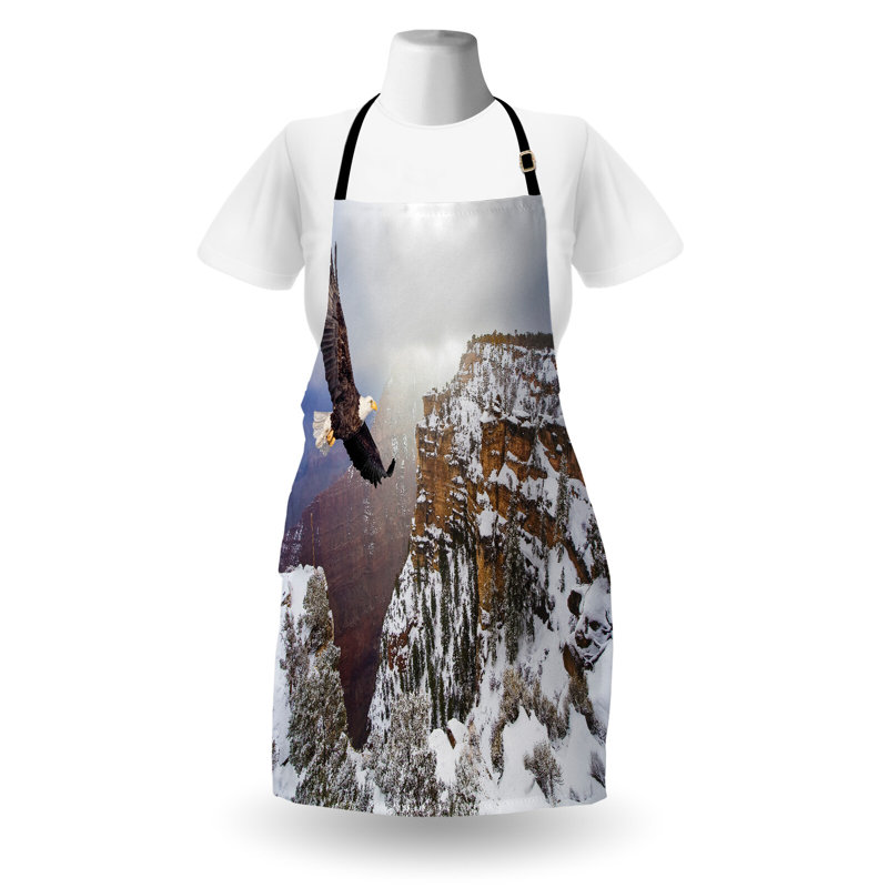 No Pattern Bib Apron