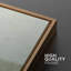 «Pastel Teal Green Landscape Abstract Shapes Modern Art Decor», encadrée sur toile-1461224173-1461224170