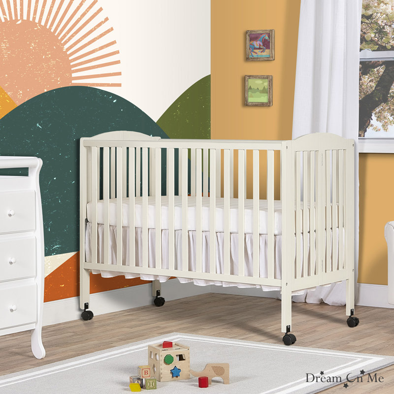 2-in-1 Standard Convertible Crib, French White