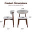 Chaise rembourrée en bois massif-1140399294