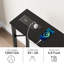 Console avec prises de courant de 39,3 po Geron, canapé compact avec rangement-1445535757