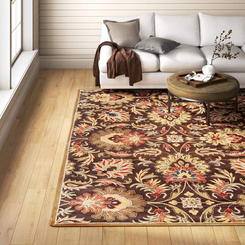 Arden Wool Oriental Indoor Rug, Square 8'