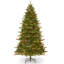 Sheridan 7.5' Green Spruce Trees Artificial Christmas Tree with LED Yellow Lights