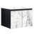 24'' Modern Bathroom Vanity Wall Mount. Ceramics Sink. Door. Black. Plywood. Generous Room For Necessities Vanity. Modern. Considerable Stuff