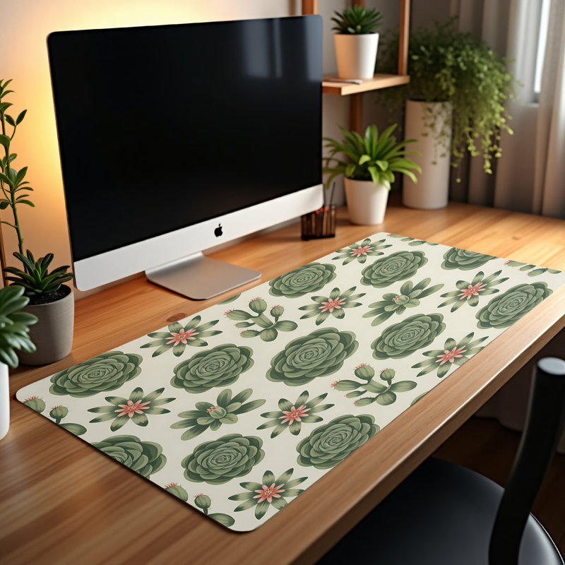 Polyester Desk Pad, 31.5x15.5