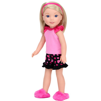 Pyjama d'été 4 pièces 14,5 po Sophia