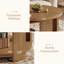 Four Leg Coffee Table with Storage