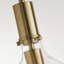 Caton 1 - Light Brass Simple Pendant