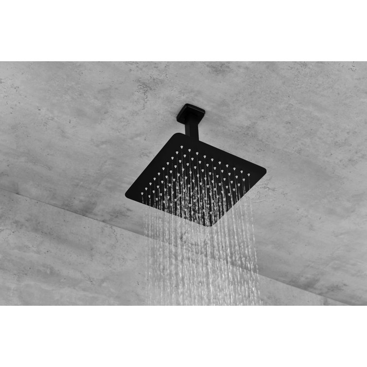Thermostatic Complete Shower System with Rough in-Valve