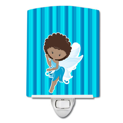 Fairy Stripes Ceramic Night Light