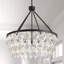Lustre unique/unique à niveaux 7 lumières dhairya