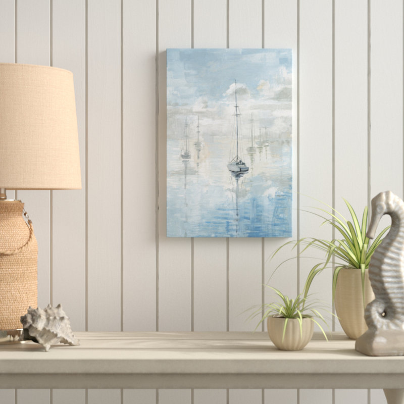Arrastia " Calm Clouds ", 12" H x 8" W x 1.5" D