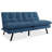 Pavithra 68'' Tufted Convertible Futon Small Sofa Bed-406644405