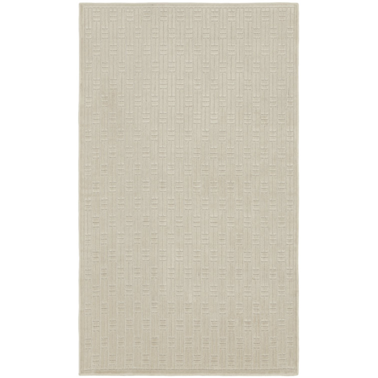 Tapis d'intérieur moderne ivoire Nourison