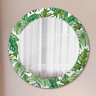 Huldar Glass Flat Wall Mirror