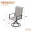 Chaises de patio rembourrées et pivotantes-1743949811