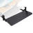 25.59x9.64x0.51'', Black, Keyboard Mouse Tray Under Desk