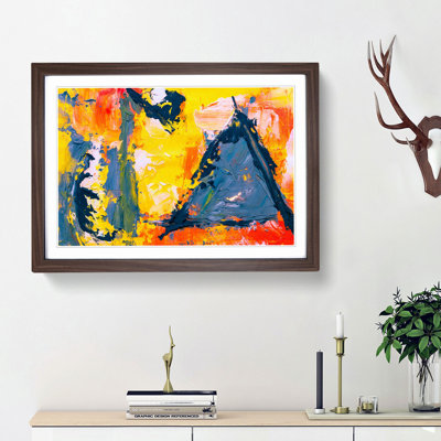 Abstract Art Painting Vol.257 by S.Johnson - Picture Frame Painting Print