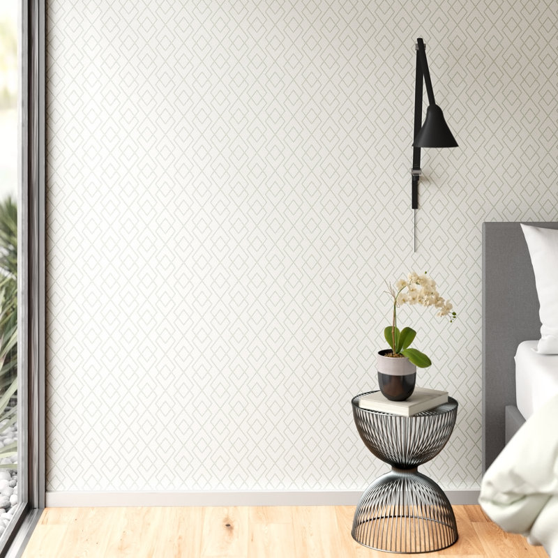 Basso Geometric Roll, Off-White