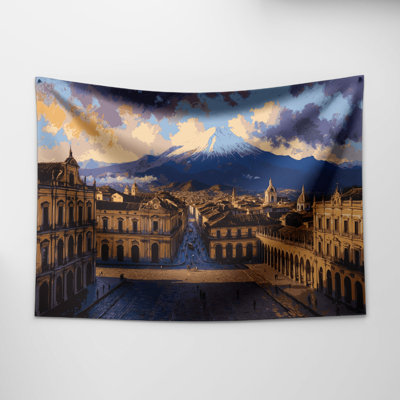 Tapisserie «Cities» Quito, Équateur
