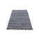 Handgefertigter Teppich Aus Baumwolle In Schwarz Striped Cotton Hand Loomed Area Rug