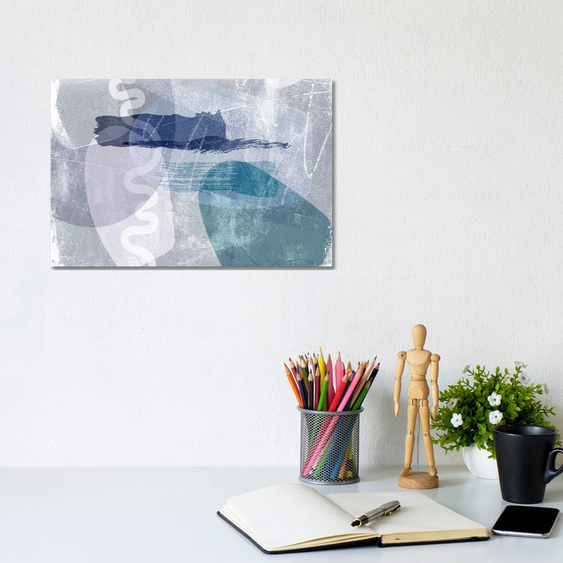 Rendition II by Delores Naskrent - Wrapped Canvas Painting, 20.32 cm H x 30.48 cm W