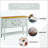 Cambridge Series Buffet Sideboard Console Table with Bottom Shelf-2079525668-2079525666