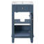 Meuble-lavabo 18 po avec lavabo en céramique-435096794