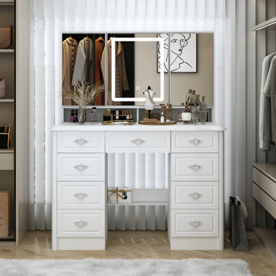 Dressing Table with Mirror