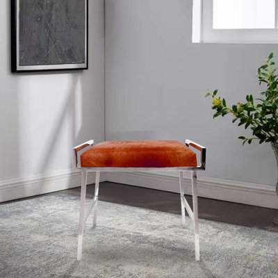 Beacon Stainless Steel Accent Stool