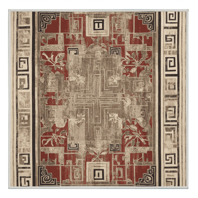 Zeus's Blessing Rug, Square 6'