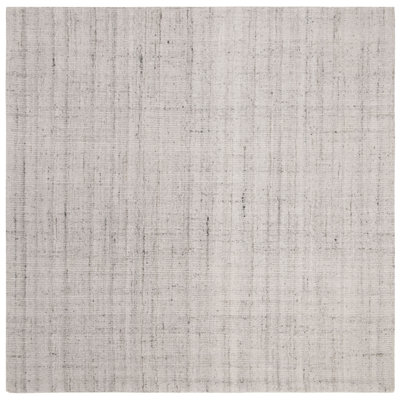 Mcentee Handmade Tufted Light Gray Area Rug
