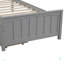 Lit plateforme simple avec deux tiroirs-1170403301