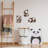 Hand-Painted Decorative Metal Wall Accessory Set (3 Pieces) | Antiquation Finish, Sizes: 10.2 x 7.1 x 1.5 inches, 10.6 x 7.9 x 1.5 inches, 7.1 x 11.0 x 1.5 inches | Durable Metal Body, Unique Color Variations, Perfect for Home Decor