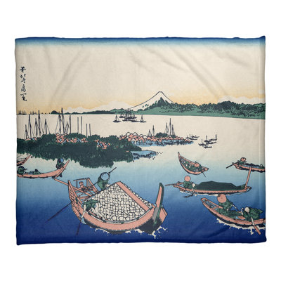  Jeté polaire de l'île de Tsukuda dans la province de Musashi