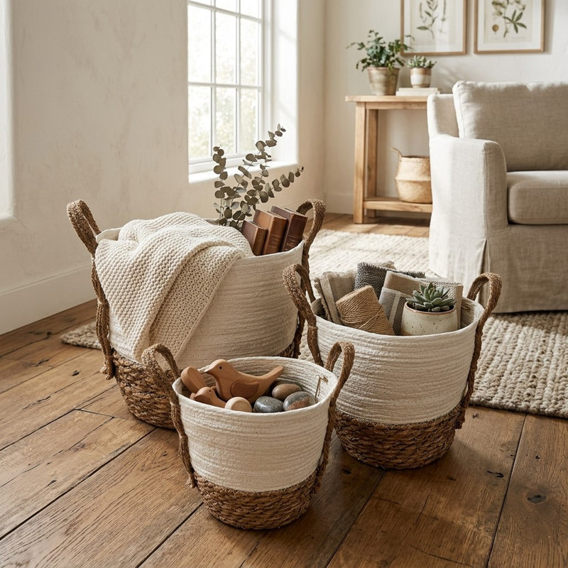 Bay Isle Home™ Seagrass Decorative Basket