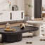 Table basse de salon de style crème-104311751