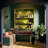 Ruehl 7.25-inch 1-Light Adjustable Wall Sconce in Black with Champagne Bronze Accents-126562270