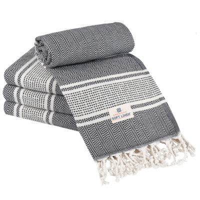  40 serviettes de plage turques Peshtemal