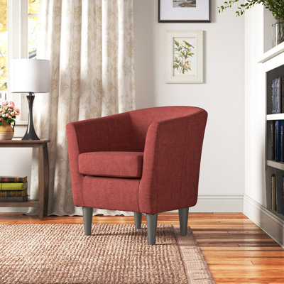 Fauteuil demi-tonneau en polyester de 31,5 po de largeur Gammill
