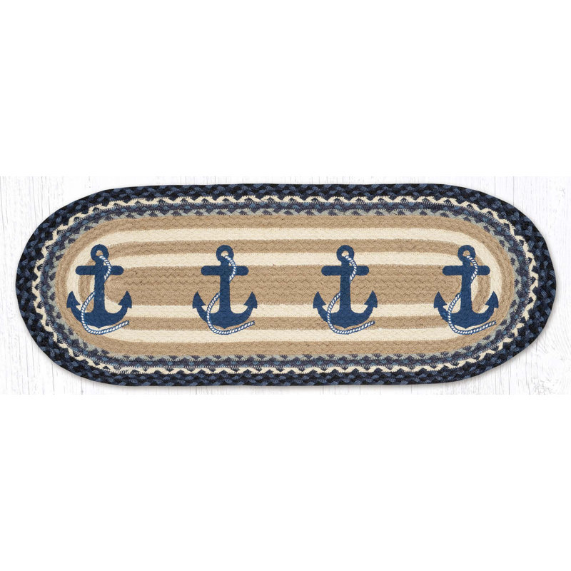 Chemin de table Earth Rugs OP-443, 13" x36"