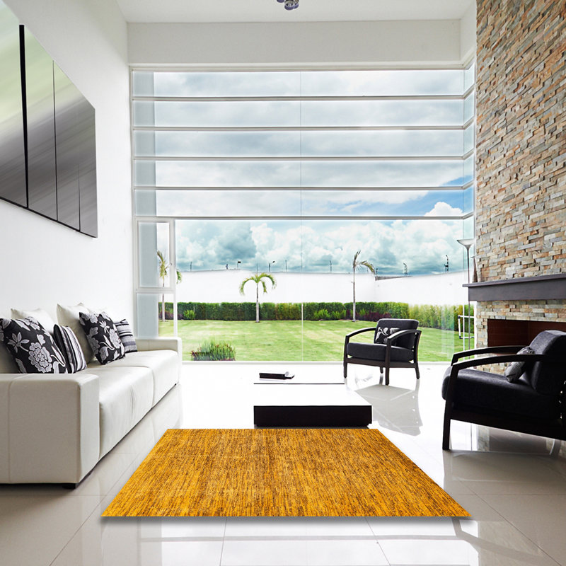 Tapis abstrait 4125, Carré 5 pi