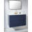 Kama 36 " W Free Standing Wall Mounted 1 Single Vanity Bathroom Vanity With Ceramic Top