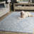 Metro 710 Hand Tufted 80% Wool; 20% Cotton Damask Rug-1500831103
