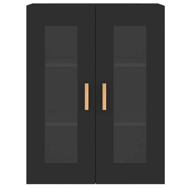 Mekisha Bathroom Cabinet, Black