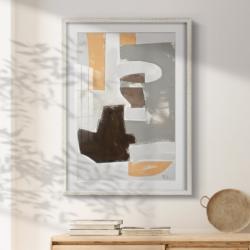 AndalusianFormsIIIPremiumGalleryWrappedCanvas-Framed Print, White, 19.5'' H x 16.5'' W