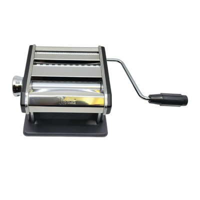 Premium Stainless Steel Manual Pasta Maker: 7 Thickness Settings - Craft Authentic Pasta, Spaghetti, Fettuccine, And Lasagna With Ease