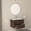 Meuble-lavabo mural avec lavabo et meuble-lavabo à tiroirs flottants avec lavabo intégré