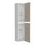 Solution de rangement murale moderne pour deux pièces Nettleton