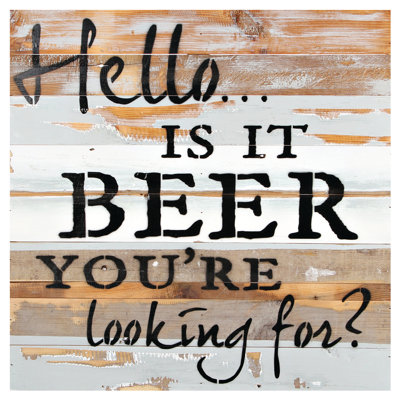 EST-CE DE LA BIÈRE?